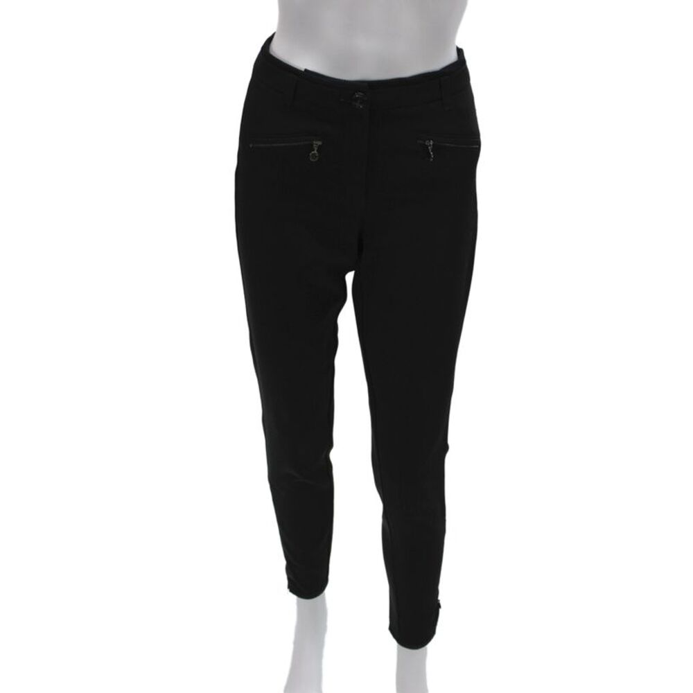 Marc Cain Womens Ankle Cropped Black Pants Size 2